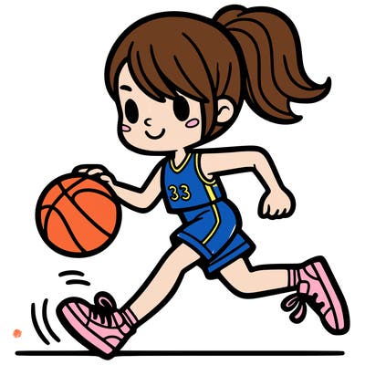 basketball player girl