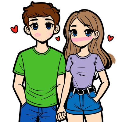 boyfriend and girlfriend