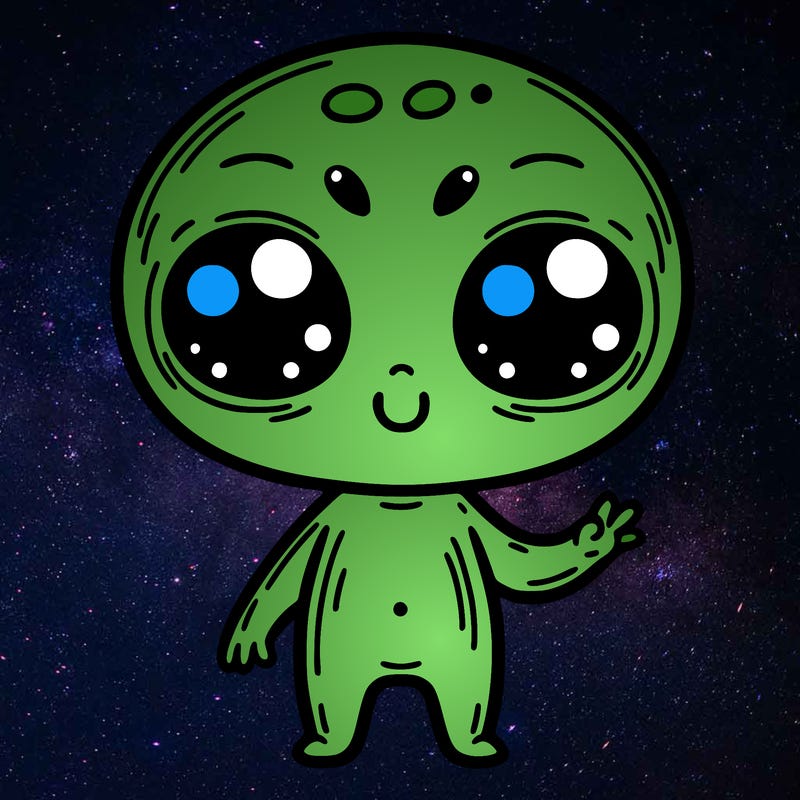 alien cute