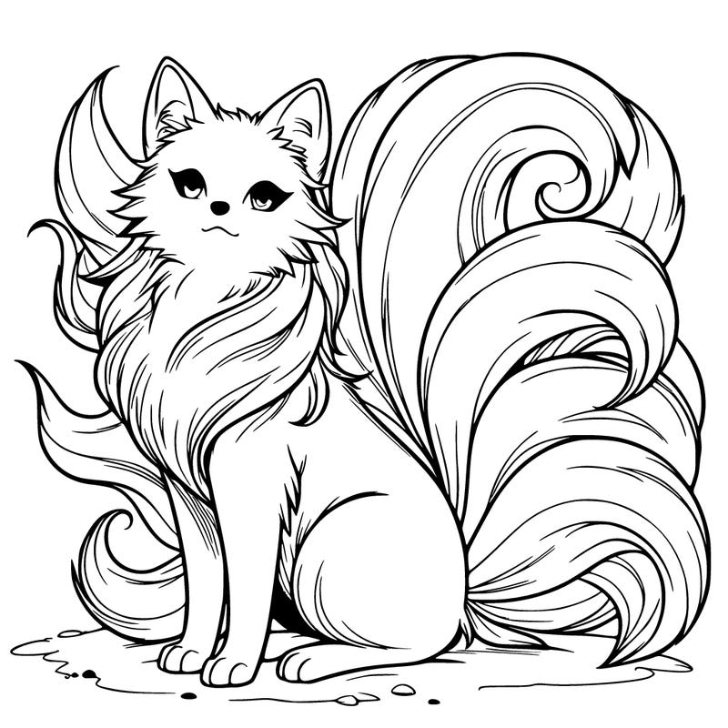 ninetails realistic