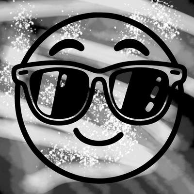 emoji with sunglasses