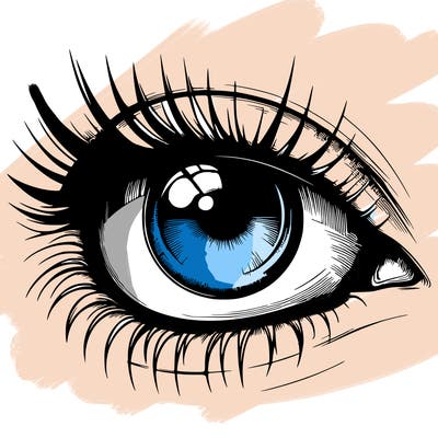 realistic eye