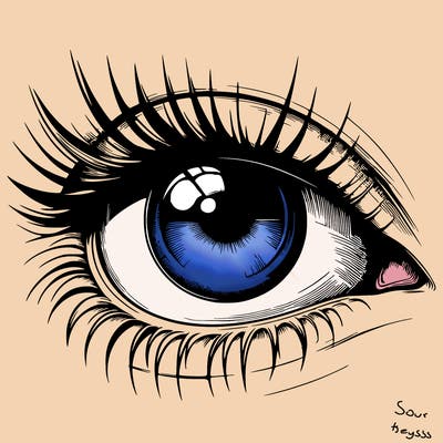 realistic eye