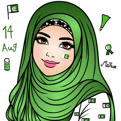 beautiful israeli muslim woman