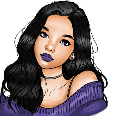 beautiful teenage woman realistic