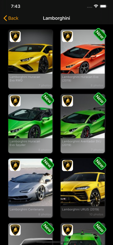 Best Car Wallpapers - All Cars - Eine Galerie hochauflösender Lamborghini-Hintergründe mit den Modellen Huracan und Aventador