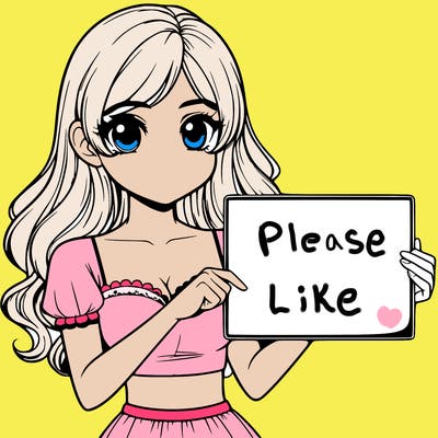 realistic pretty girl holding blank sign