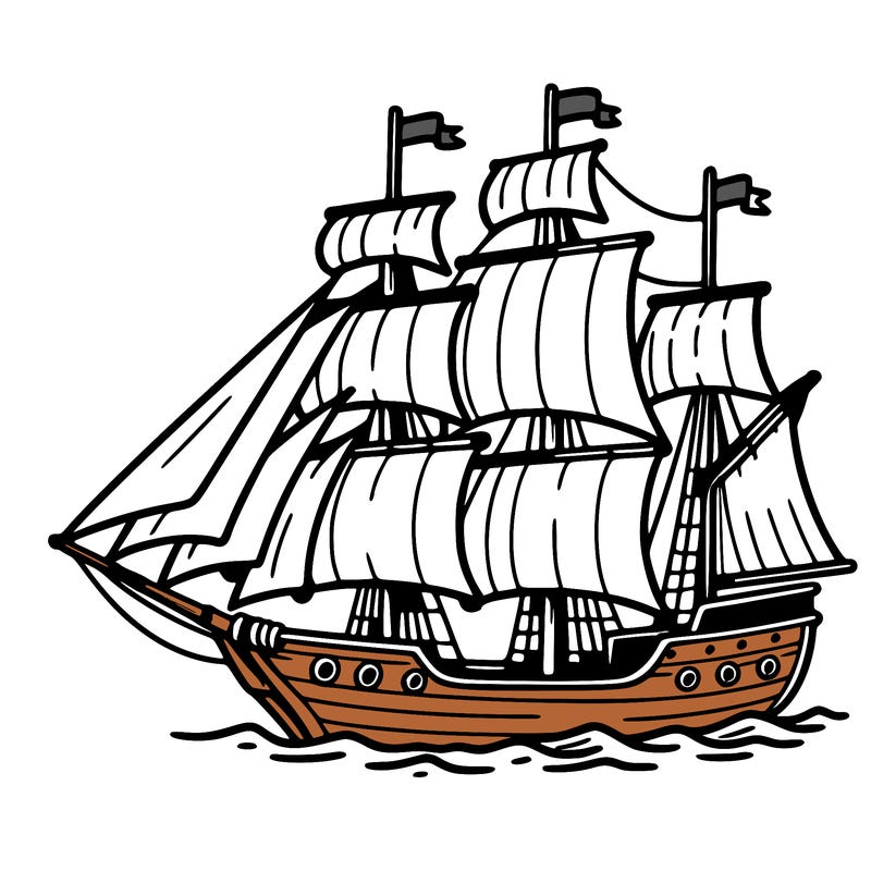 sailing ship