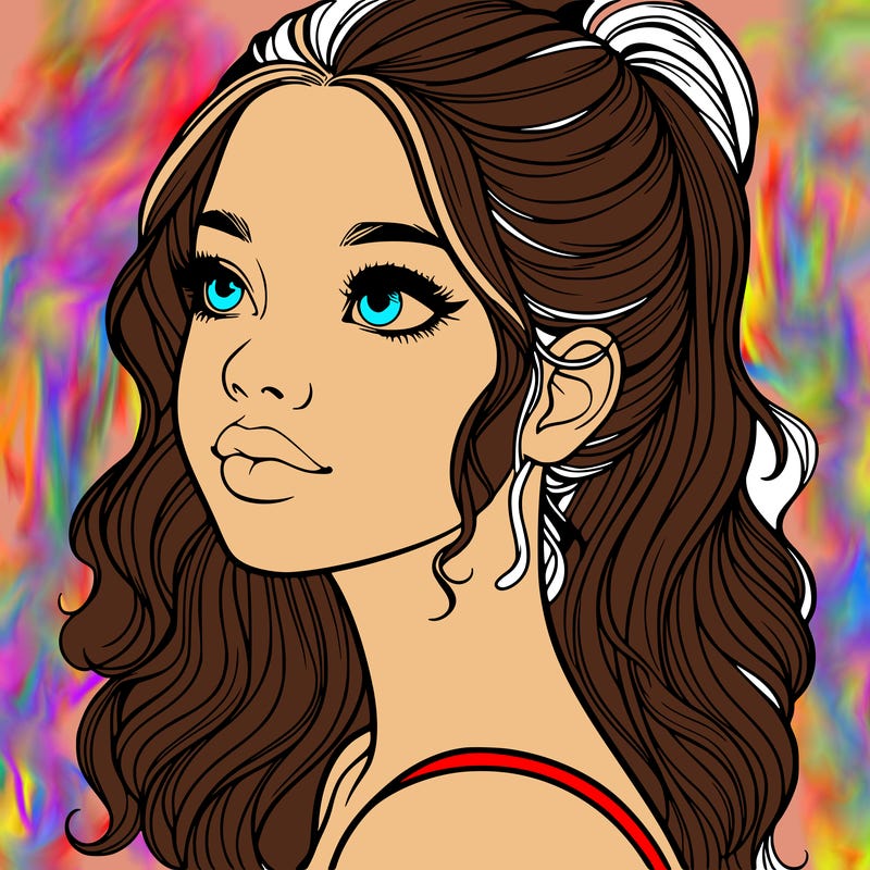 beautiful realistic girl