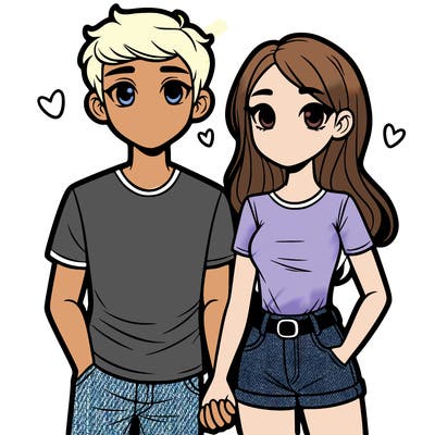 boyfriend and girlfriend