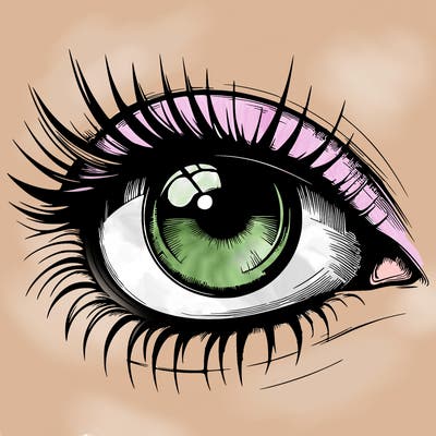 realistic eye