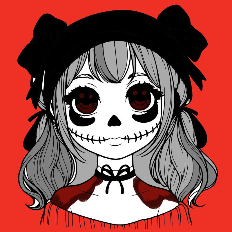 realistic girl halloween