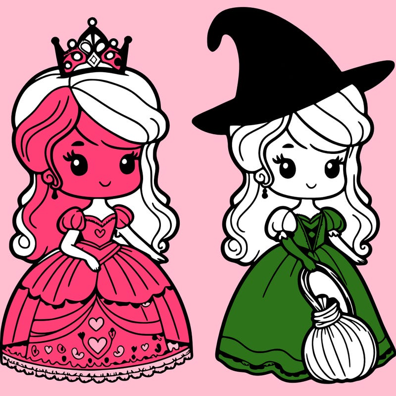 princess as a witch