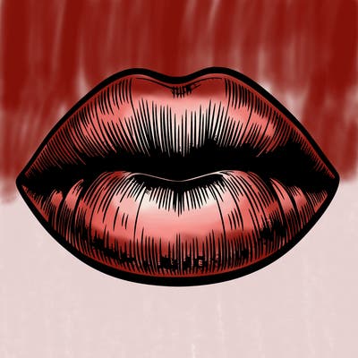 realistic lips