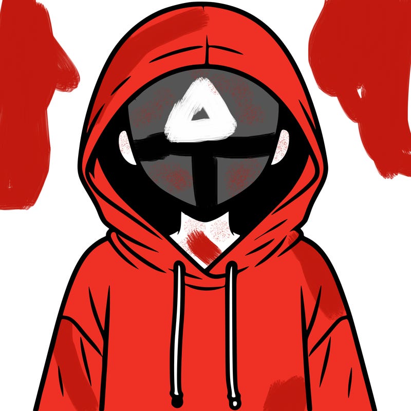 faceless girl in hoodie