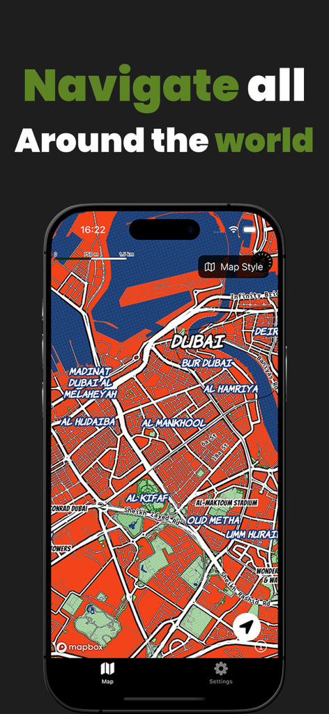 Game Maps - IRL Gaming Sim Map - Navigation App | MWM