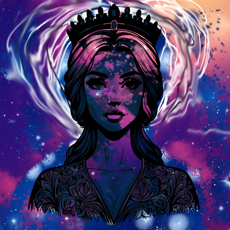 realistic beautiful queen