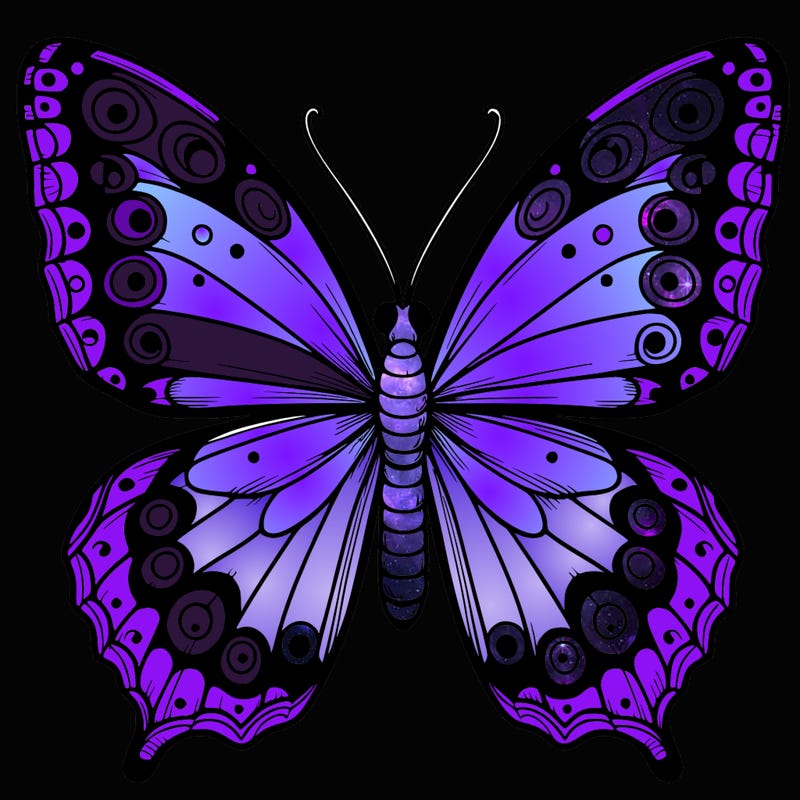 realistic butterfly
