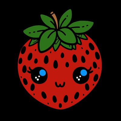 cute strawberry