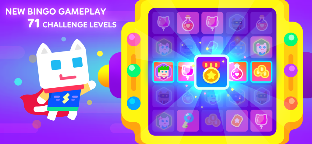 Super Phantom Cat 2 - Super Phantom Cat 2 bingo lottery system with various prizes and challenge levels