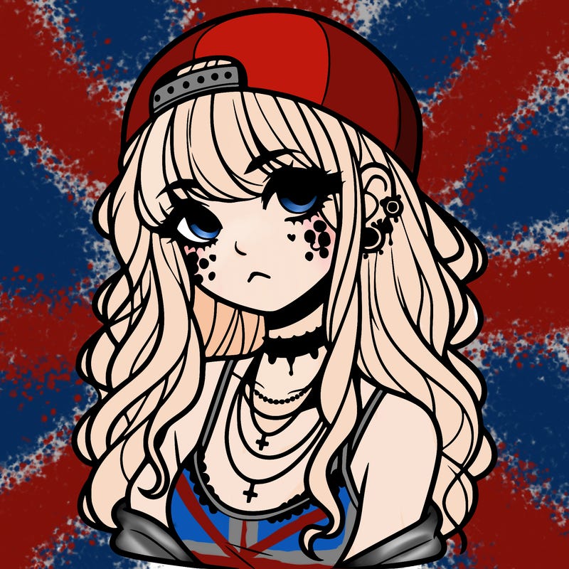 scene girl aesthetic