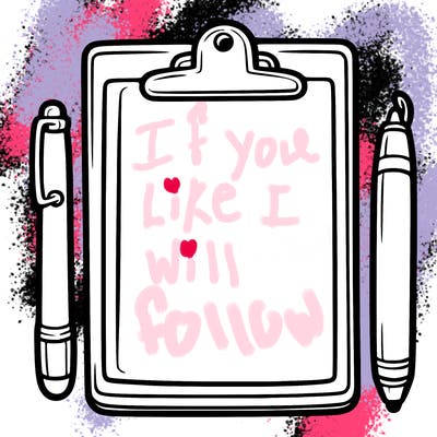 blank clip board with pen