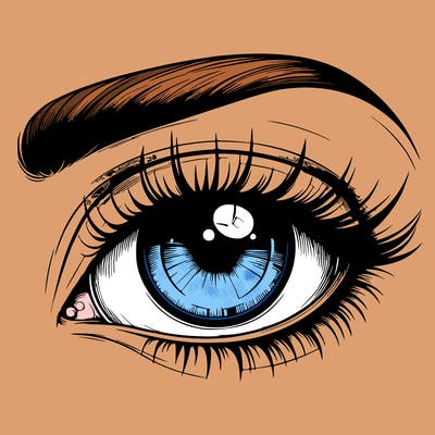 realistic eye