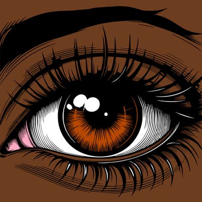 realistic eye
