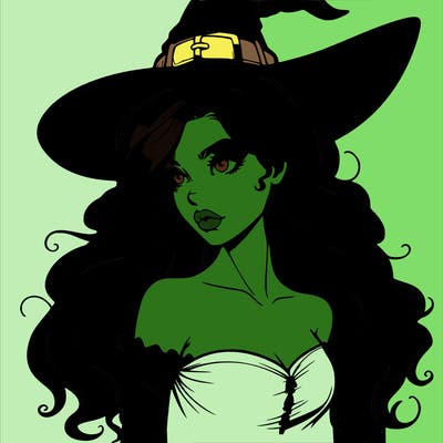 realistic witch