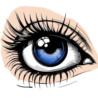 realistic eye