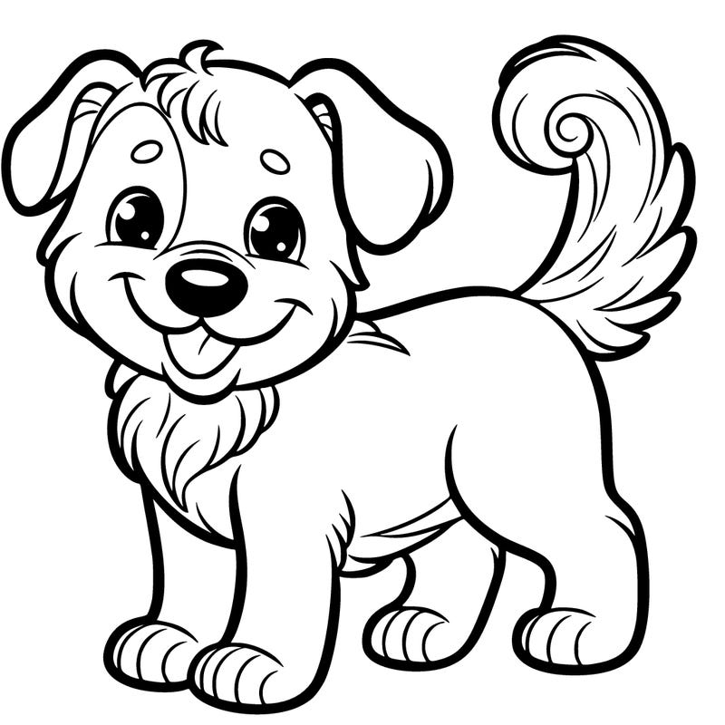 a dog