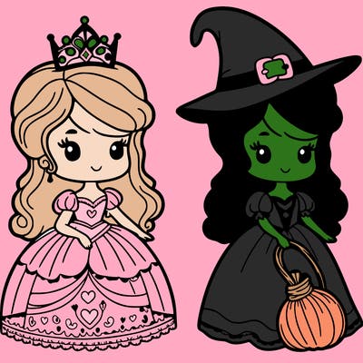 princess as a witch
