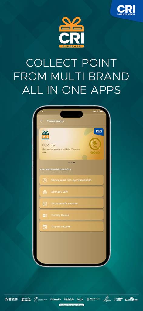 CRI Super App - Food & Drink App | MWM