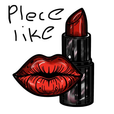 lips and lipstick