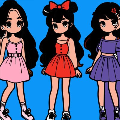 drawings that are girls