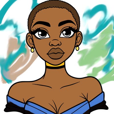 black woman
