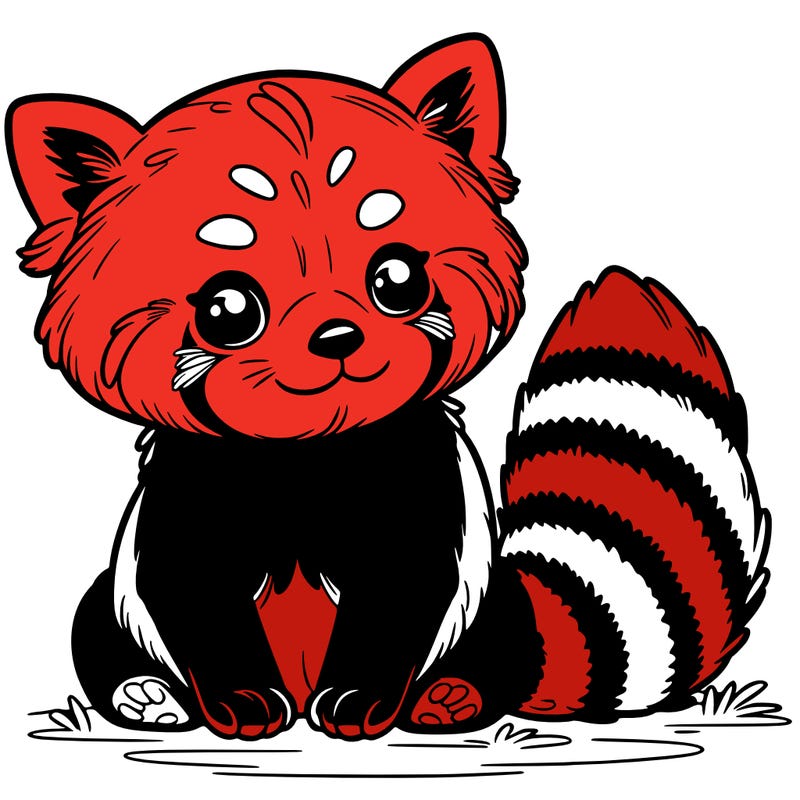red panda