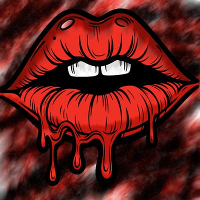 lips that look realistic and drip