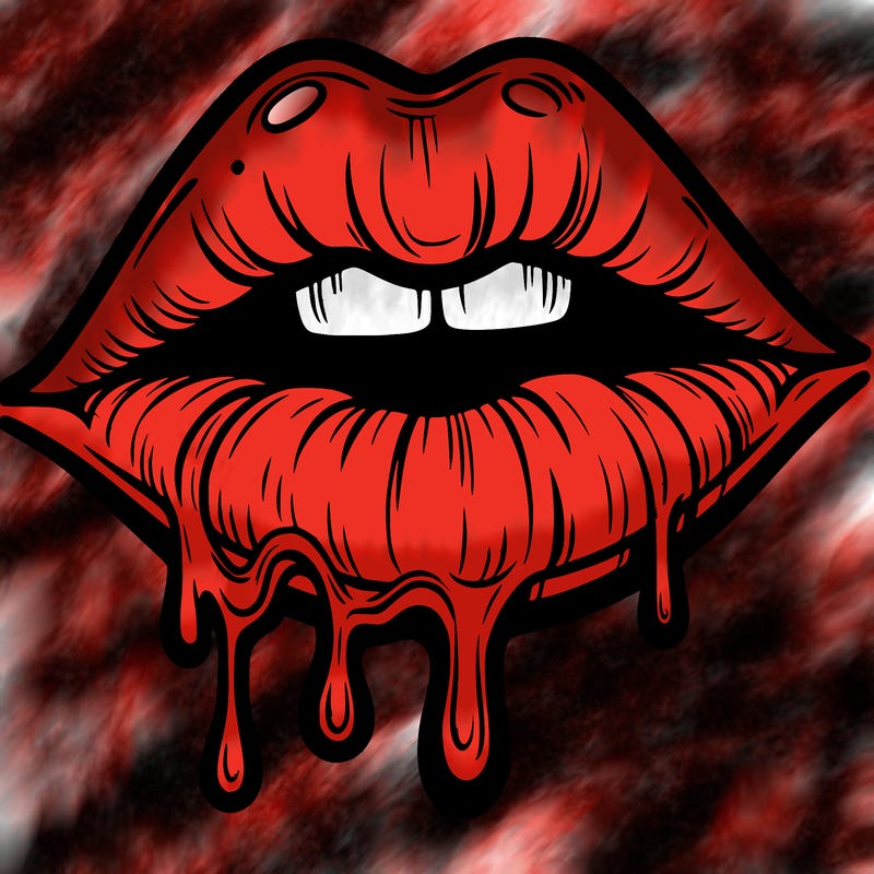 lips that look realistic and drip