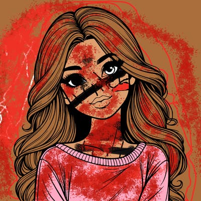 realistic beautiful girl