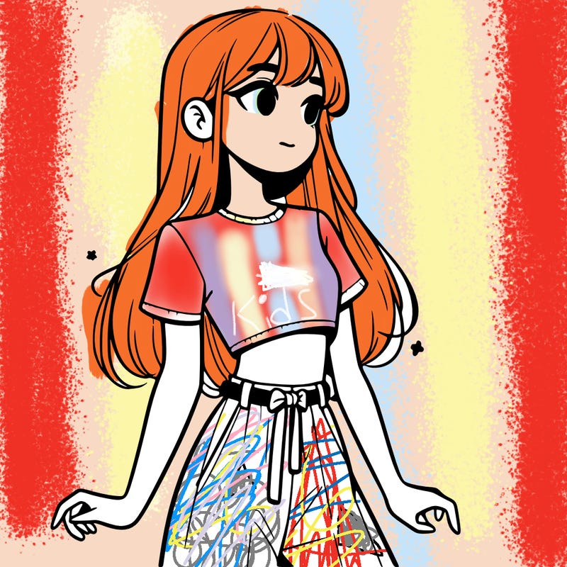 girl in a cute crop top