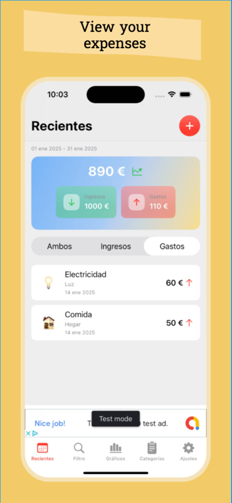 Expense & Income Tracker - Business App | MWM