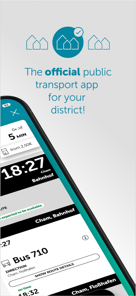 Wohin·Du·Willst - Wohin Du Willst app display for public transport schedules in Germany