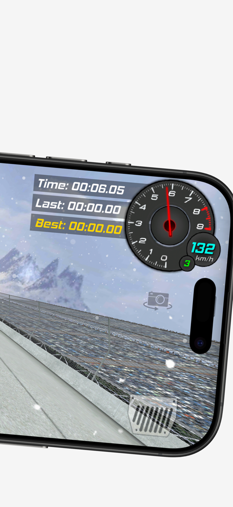 Ultimate Speed Rush Champion - デジタルスピードメーターとラップタイマーを備えたバンク付きスピードウェイでのストックカーレースゲームプレイ