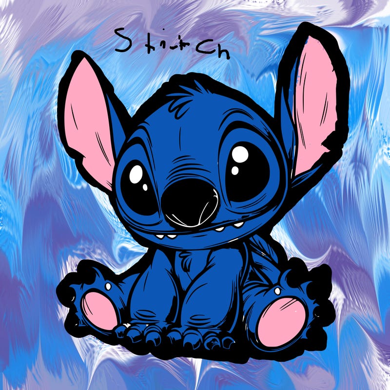 realistic stitch