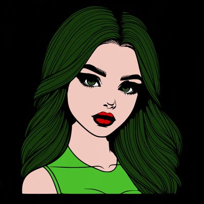 realistic girl.