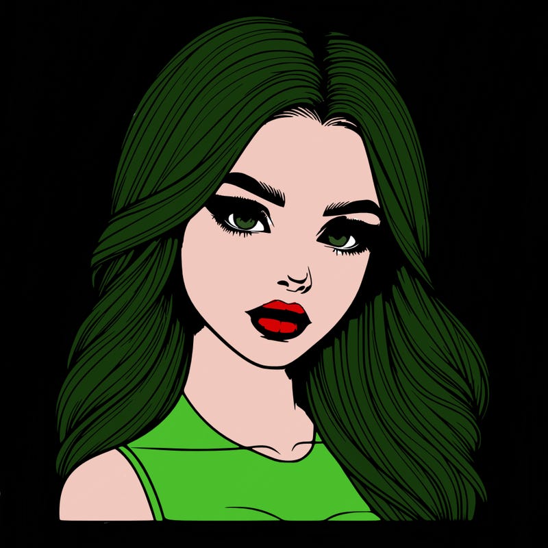 realistic girl.