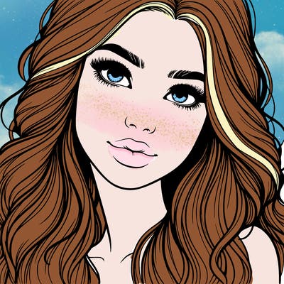 beautiful realistic girl