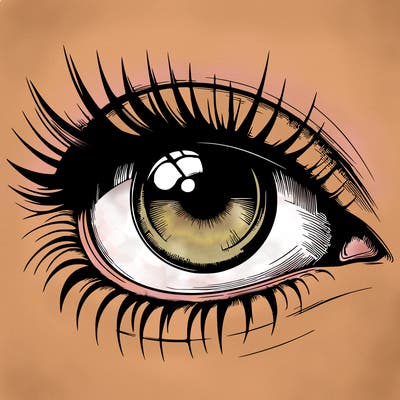 realistic eye