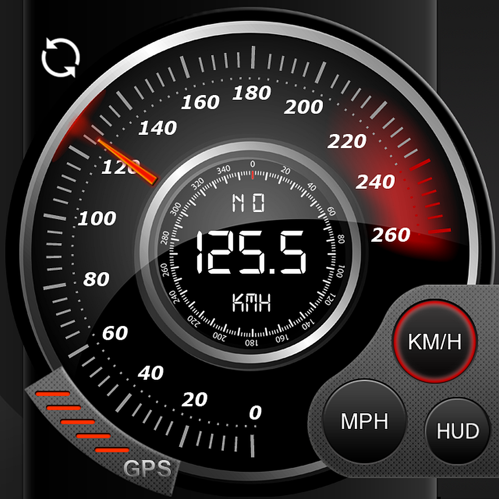 Speedo GPS Speed Tracker, Car Speedometer, Cycle Computer, Trip ...